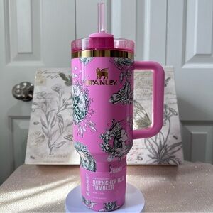 Stanley Wicked Ozian Pink 40oz Tumbler FlowState Quencher Ozian Reprise NWT
